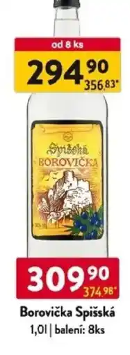 Qanto Borovička Spišská nabídka