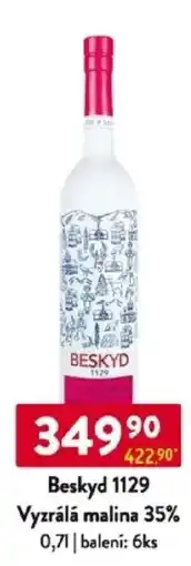 Qanto Beskyd 1129 Vyzrálá malina 35% nabídka