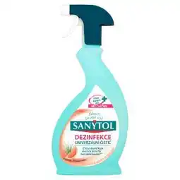 Teta Sanytol Dezinfekce univerzální čistič grapefruit - citronová tráva 500ml nabídka