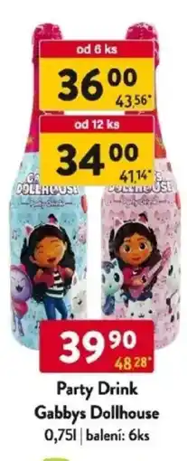 Qanto Party Drink Gabbys Dollhouse nabídka