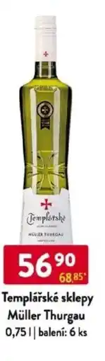 Qanto Templářské sklepy Müller Thurgau nabídka