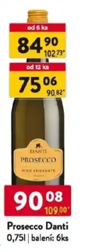 Qanto Prosecco Danti nabídka