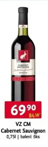 Qanto VZ CM Cabernet Sauvignon nabídka