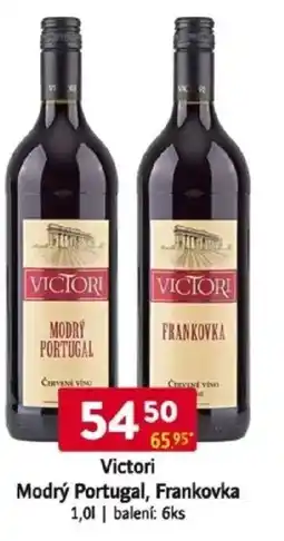 Qanto Victori Modrý Portugal, Frankovka nabídka