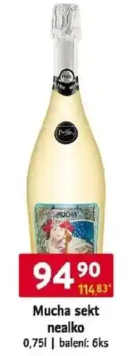 Qanto Mucha sekt nealko nabídka