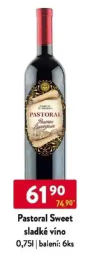 Qanto Pastoral Sweet sladké víno nabídka