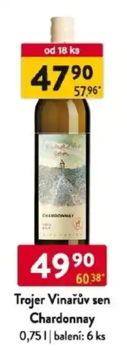 Qanto Trojer Vinařův sen Chardonnay nabídka