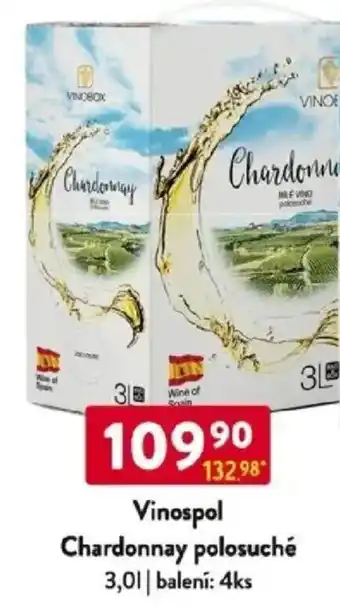 Qanto Vinospol Chardonnay polosuché nabídka