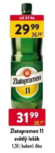Qanto Zlatopramen 11 světlý ležák nabídka