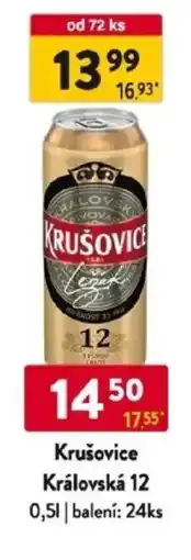 Qanto Krušovice Královská 12 nabídka