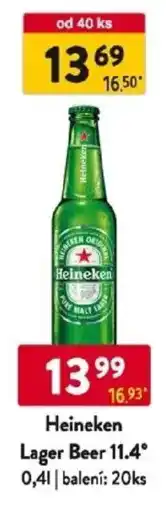 Qanto Heineken Lager Beer 11.4° nabídka