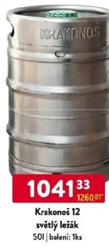 Qanto Krakonoš 12 světlý ležák nabídka