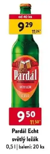 Qanto Pardál Echt světlý ležák nabídka