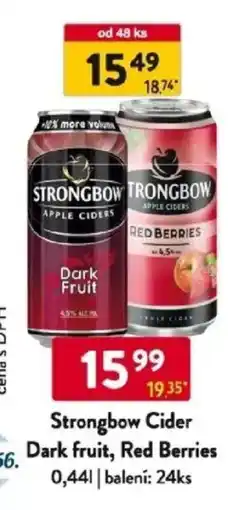 Qanto Strongbow Cider Dark fruit, Red Berries nabídka