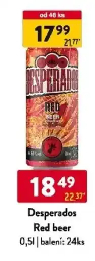 Qanto Desperados Red beer nabídka
