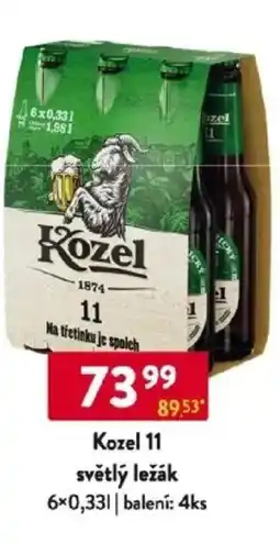 Qanto Kozel 11 světlý ležák nabídka