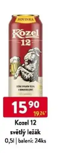 Qanto Kozel 12 světlý ležák nabídka