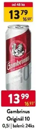 Qanto Gambrinus Originál 10 nabídka
