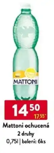 Qanto Mattoni ochucená 2 druhy nabídka