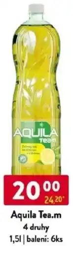Qanto Aquila Tea. 4 druhy nabídka
