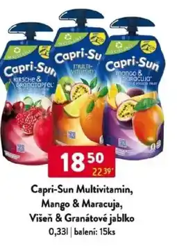 Qanto Capri-Sun Multivitamin, Mango & Maracuja, Višeň & Granátové jablko nabídka