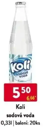 Qanto Koli sodová voda nabídka