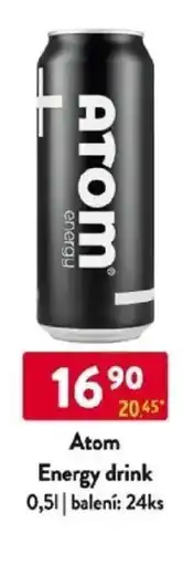 Qanto Atom Energy drink nabídka