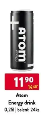 Qanto Atom Energy drink nabídka