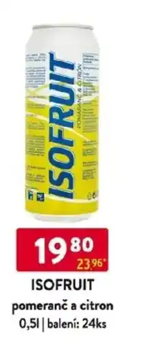 Qanto ISOFRUIT pomeranč a citron nabídka