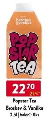 Qanto Popstar Tea Broskev & Vanilka nabídka