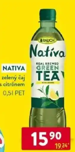 Qanto NATIVA zelený čaj s citrónem nabídka