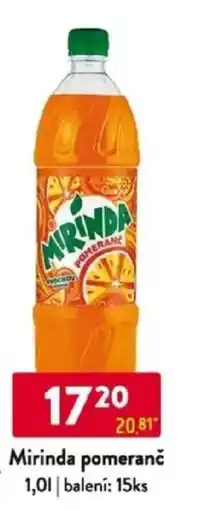 Qanto Mirinda pomeranč nabídka