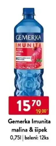 Qanto Gemerka Imunita malina & šípek nabídka