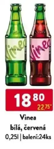 Qanto Vinea bílá, červená nabídka