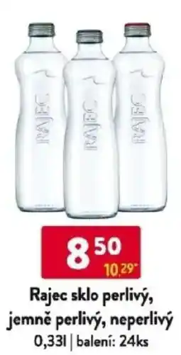 Qanto Rajec sklo perlivý, jemně perlivý, neperlivý nabídka