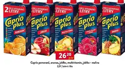 Qanto Caprio pomeranč, ananas, jablko, multivitamin, jablko - malina nabídka