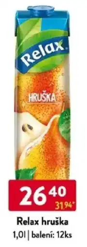 Qanto Relax hruška nabídka