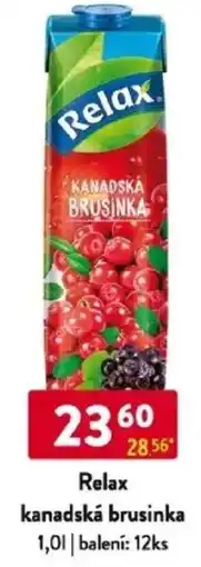 Qanto Relax kanadská brusinka nabídka