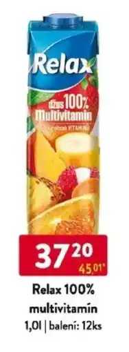 Qanto Relax 100% multivitamín nabídka