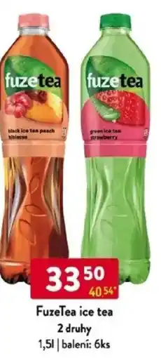 Qanto FuzeTea ice tea 2 druhy nabídka