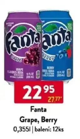 Qanto Fanta Grape, Berry nabídka