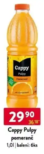 Qanto Cappy Pulpy pomeranč nabídka