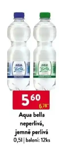 Qanto Aqua bella neperlivá, jemně perlivá nabídka