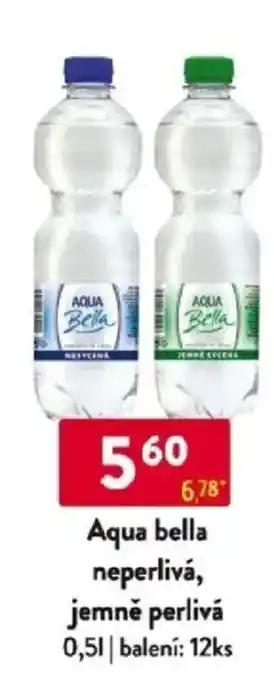 Qanto Aqua bella neperlivá, jemně perlivá nabídka