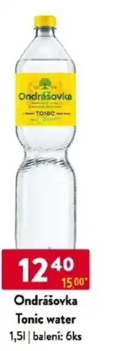 Qanto Ondrášovka Tonic water nabídka