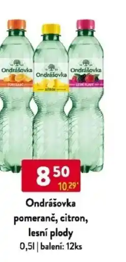 Qanto Ondrášovka pomeranč, citron, lesní plody nabídka