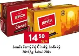 Qanto Jemča černý čaj Čínský, Indický nabídka