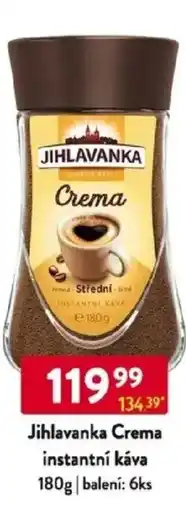 Qanto Jihlavanka Crema instantní káva nabídka