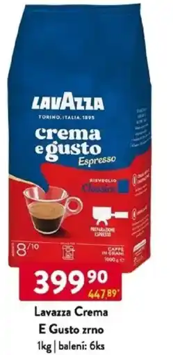 Qanto Lavazza Crema E Gusto zrno nabídka