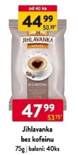 Qanto Jihlavanka bez kofeinu nabídka